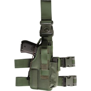 Tactical nylon thigh holster for pistols Full Size L/Auto...