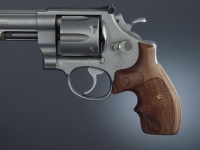 Holzgriff f&uuml;r S&amp;W Revolver N Rahmen R.B....