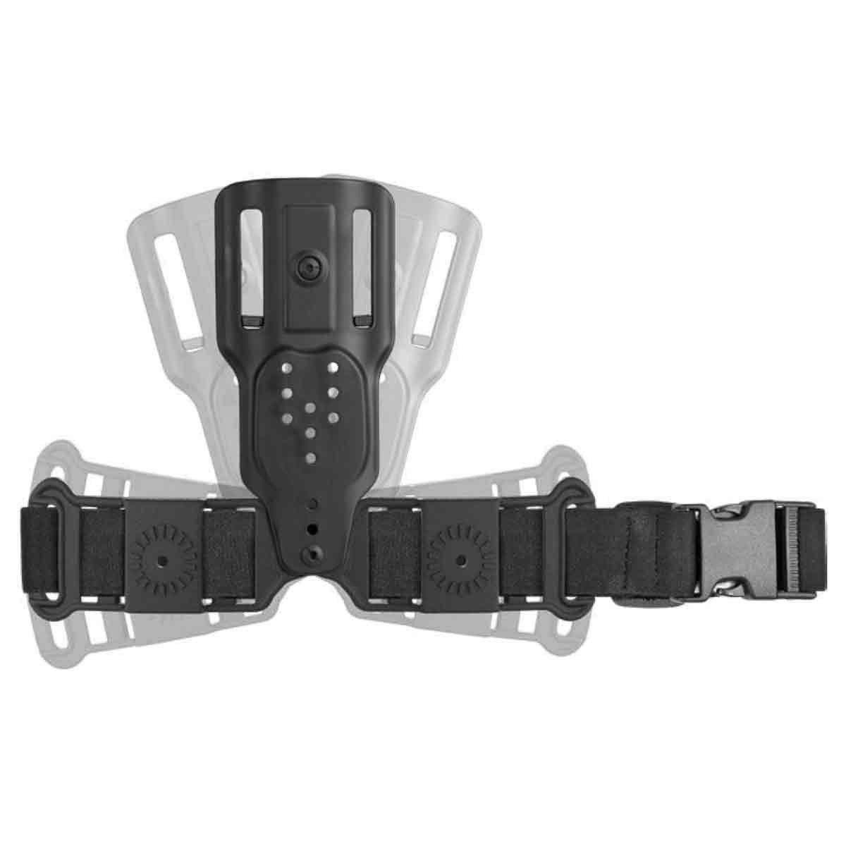 Multi Lenghts flat shape duty belt loop with thigh support