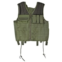 Taktische Weste aus Mesh/Nylon mit MOLLE gallery