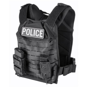 Compact plate carrier with Molle system