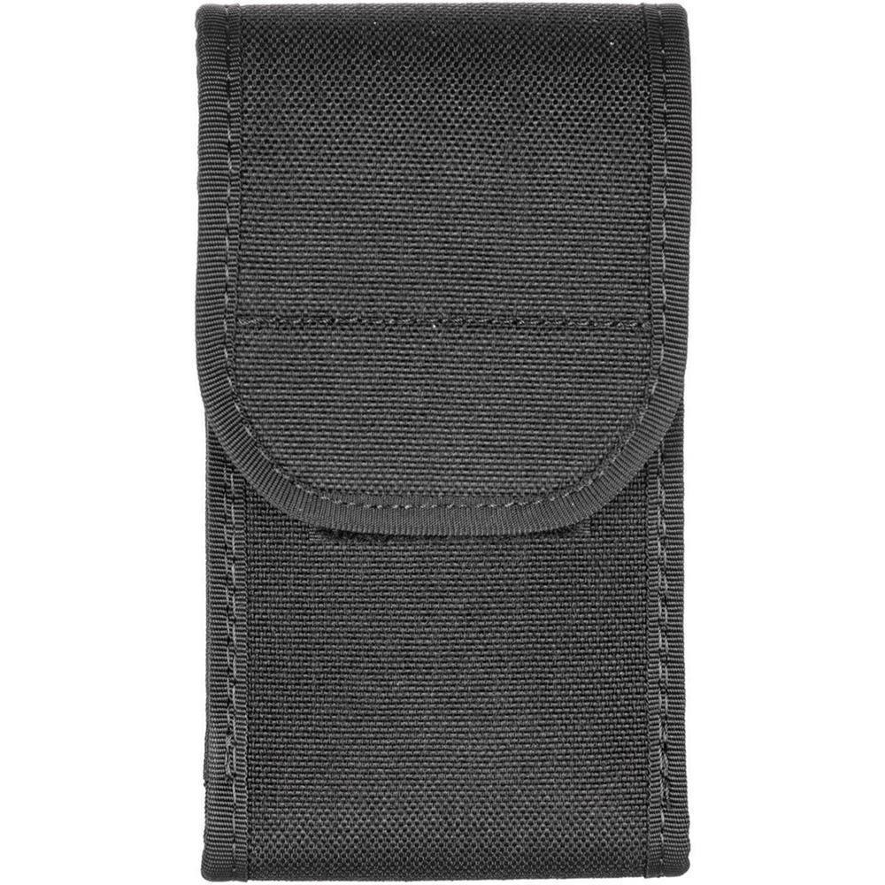Nylon cellular phone case 9x6x2cm-Black