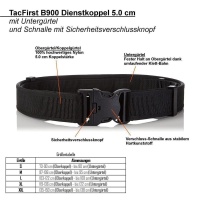 TacFirst® Dienstkoppel B900 5.0 cm mit Untergürtel 