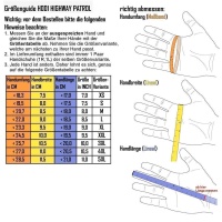 TacFirst&reg; Einsatzhandschuhe H001 HIGHWAY PATROL Echtlede