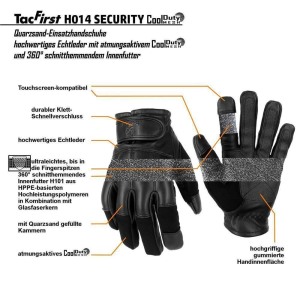 TacFirst® Operation Gloves H014 Quartz Sand CoolDuty...