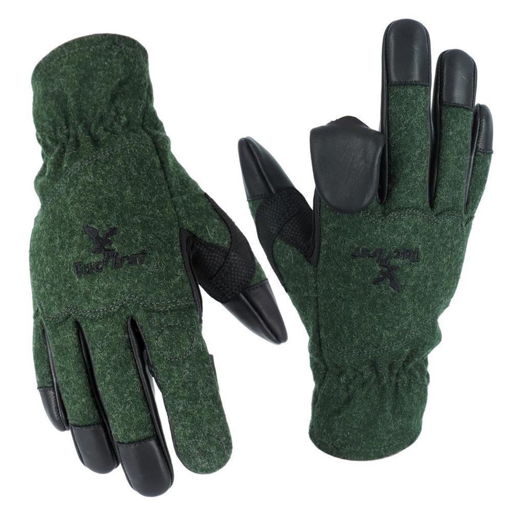 TacFirst® NORDIC HUNTER H019 hunting loden gloves