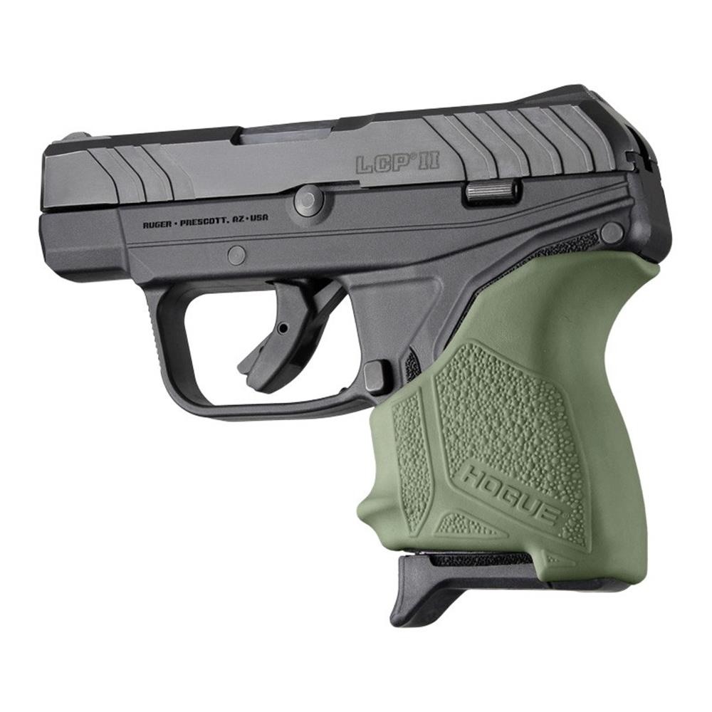 HOGUE HandAll Hybrid Grip Sleeve Ruger LCP OD Green