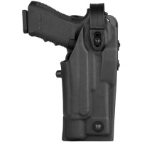 Professional holster for weapons with torches and/or lasers 