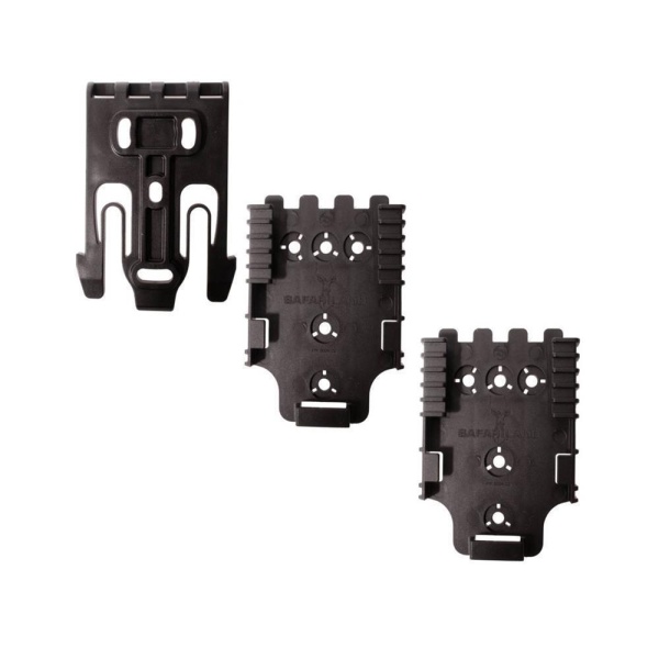 Safariland QLS Kit3 (2 receiver plates, 1 fork) – FDE Brown · FDE Bro