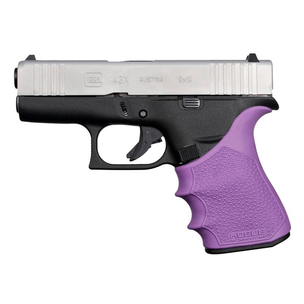 HOGUE HandAll Beavertail Grip Sleeve Glock 43X / 48 Purple