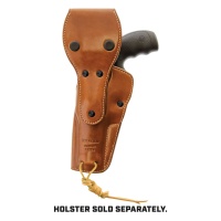 Galco Belt Drop for Big Iron Holster – Black, Ambidext