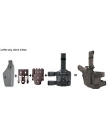 SAFARILAND QLS2-Kit 3 Gen2 (1 x Gabel QLS2-19, 2 x Aufnahmep