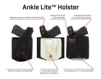 ANKLE LITE (ANKLE HOLSTER) for Pistols 7