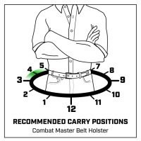 COMBAT MASTER Gürtelholster für Pistole 6