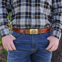 SB30 MASTERBILT FLAT BACK BUCKLE HOLSTER BELT 3,8 cm (1 1/2&