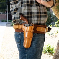 Galco 1880S WESTERN Patronengurt .38/.357 7,6 cm (3") 9