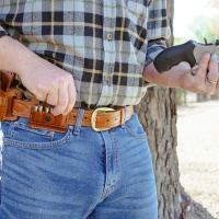Galco 2X2X2 AMMO CARRIER 2.0 for Revolvers .44 MAGNUM/.45 AC