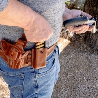 Galco BELT E-Z Lader-Tasche für Revolver .357 MAGNUM/.3