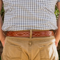 Galco FANCY STITCH CONTOUR HOLSTER BELT 3,8 cm (1 1/2")