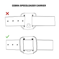 Galco COBRA SPEEDLOADER CARRIER Revolvers S&W K Frame/L 