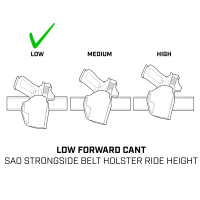 Galco SAO Strongside/Crossdraw Gürtelholster für R