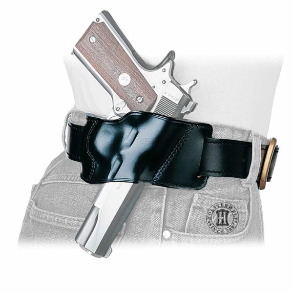 Quick draw leather holster YAQUI Glock 20/21/29/30, Zoraki 917-Right hand-Black