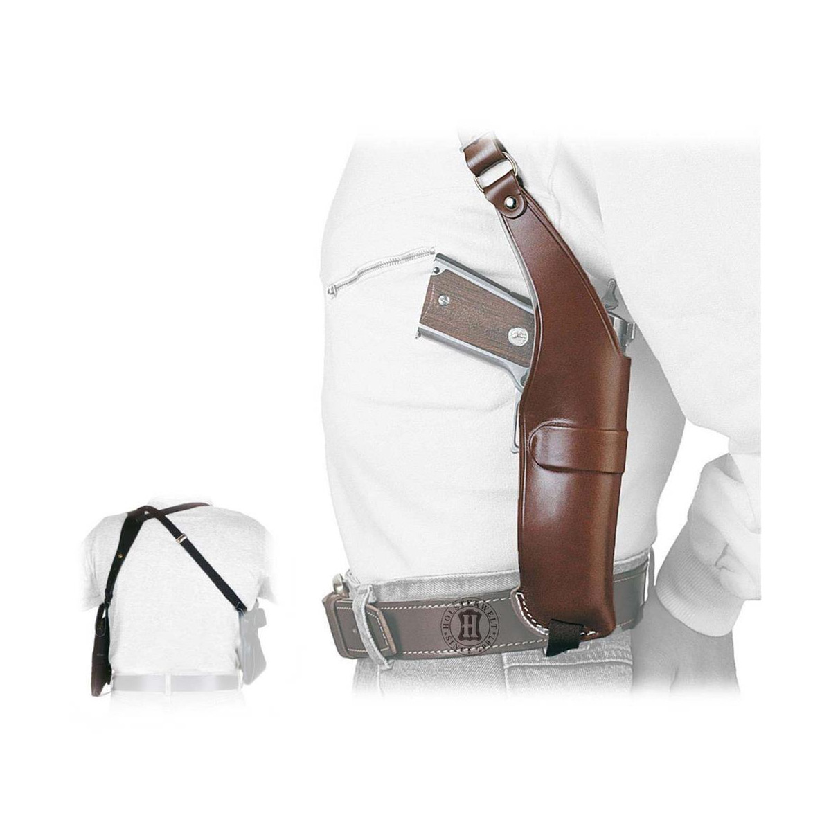 Leder Schulterholster NEW BREAK OUT Sig box