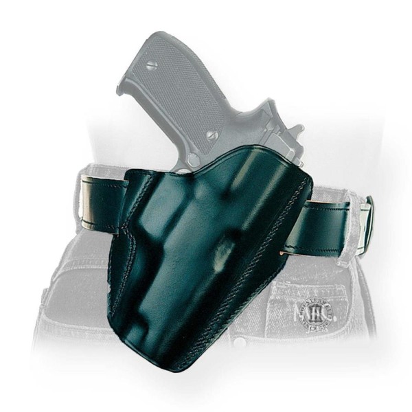 Schnellziehholster LIGHTNING "FBI" Glock 20/21 ,S&W SIGMA C, Zoraki 917-Linkshänder-Schwarz