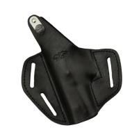 Leather holster with different carrying method
