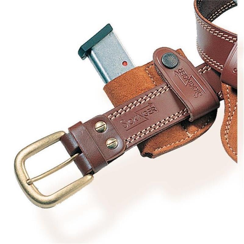 Inside mag pouch  brown-Single row magazin