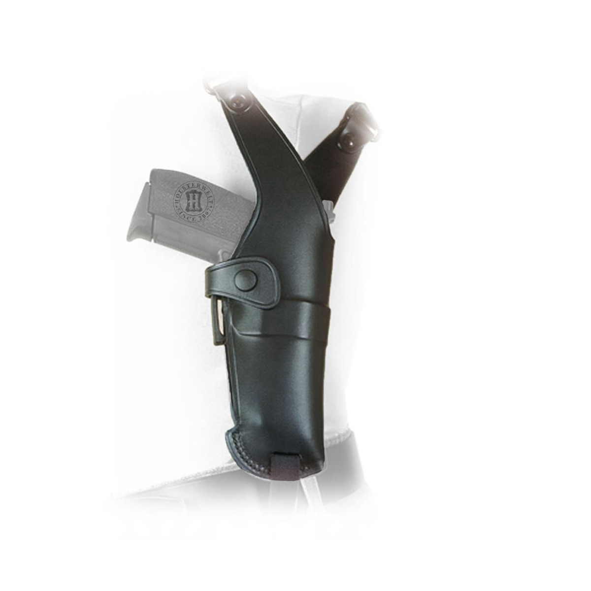 Leather shoulder holster NEW BREAK OUT + box