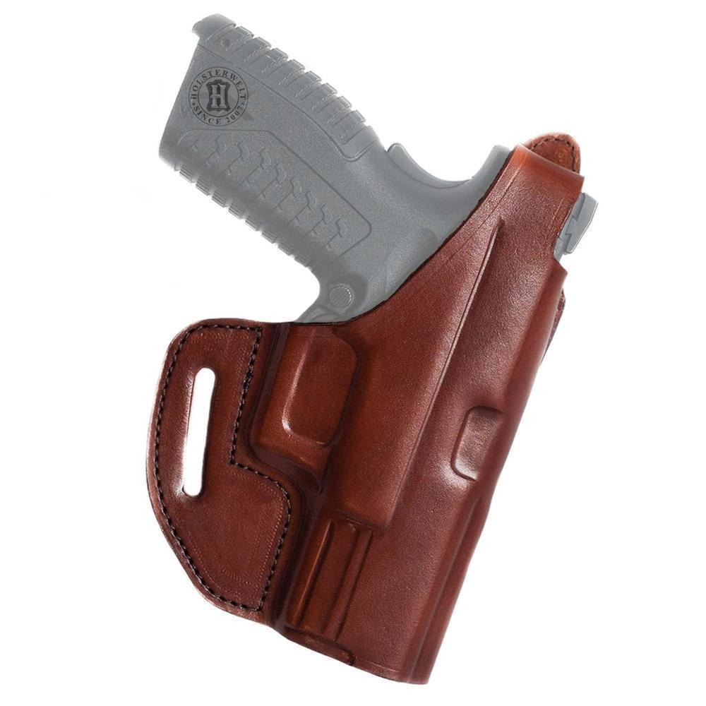 Leather Holster with multifunction Left hand - brown