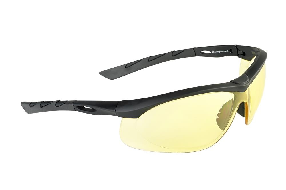 Swiss Eye lunettes de protection lancer rubber black/yellow 