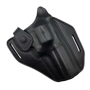 Open Top Gun Holster For Smith & Wesson Airweight 38 Special Revolver 