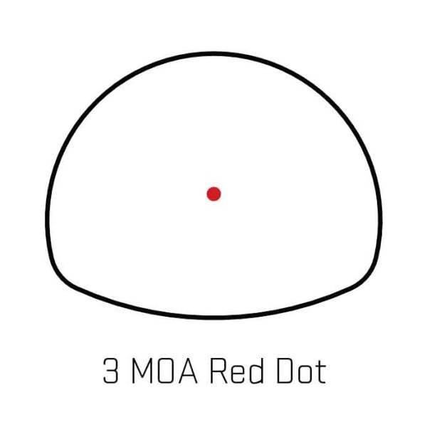 3 MOA Red Dot